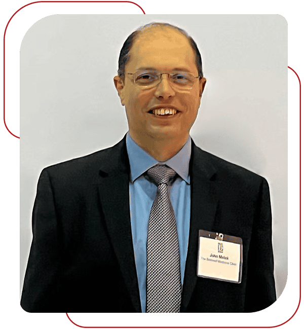 John Melek, MD, MSc. at The Beloved Medicine Clinic and Pain Center in Dallas, TX John Melek, MD, MSc. at The Beloved Medicine Clinic and Pain Center in Dallas, TX